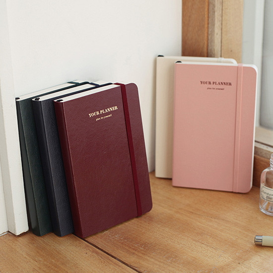 Plan for yourself half year small undated diary