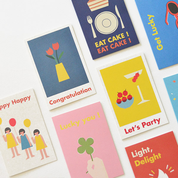 Jam studio Jam birthday card with envelope