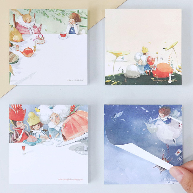 Indigo Classic story Alice memo notepad