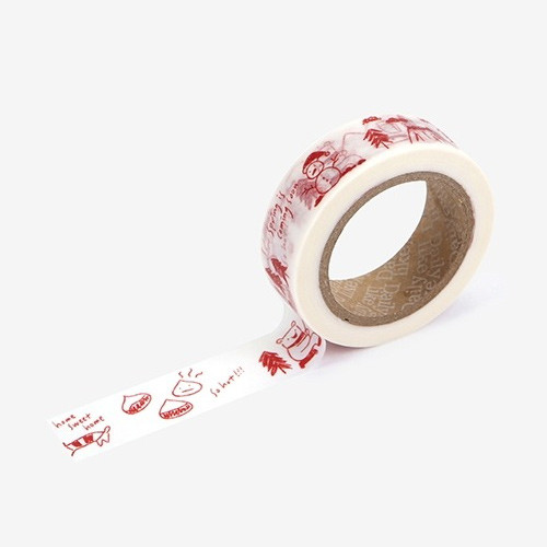 Dailylike Winter diary single roll washi masking tape