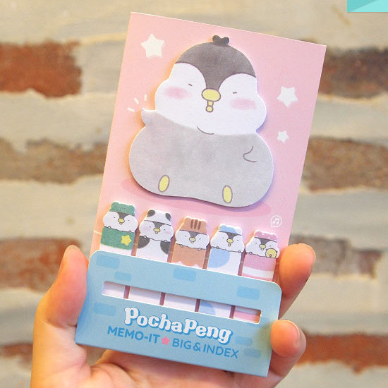 Pochapeng sticky bookmark memo notepad set