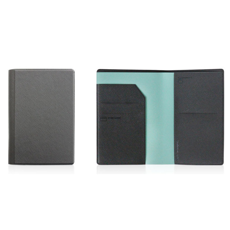 Fenice Premium PU RFID blocking small passport case holder wallet