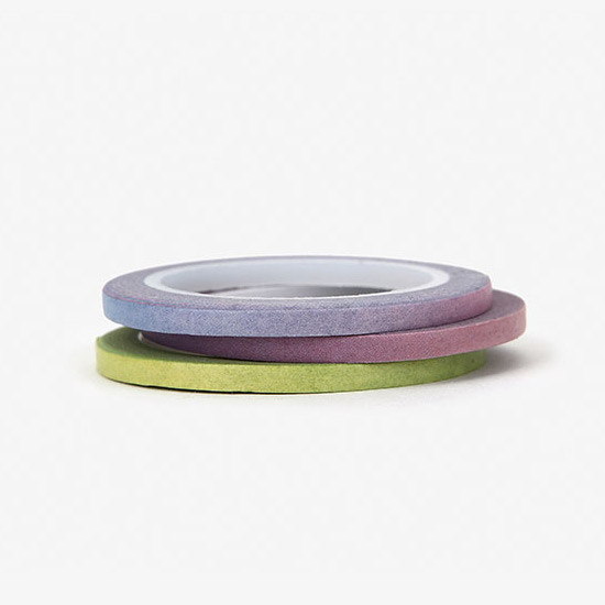 Dailylike Gradation 3mm deco masking tape 3p set