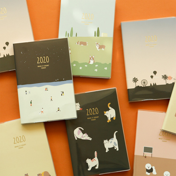 2020 Make it count today dated weekly planner diary
