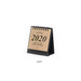 Wanna This 2020 Classic small spiral bound desk calendar
