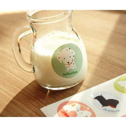 WM dear puppy deco sticker 1 sheet