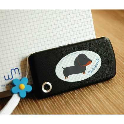 WM dear puppy deco sticker 1 sheet