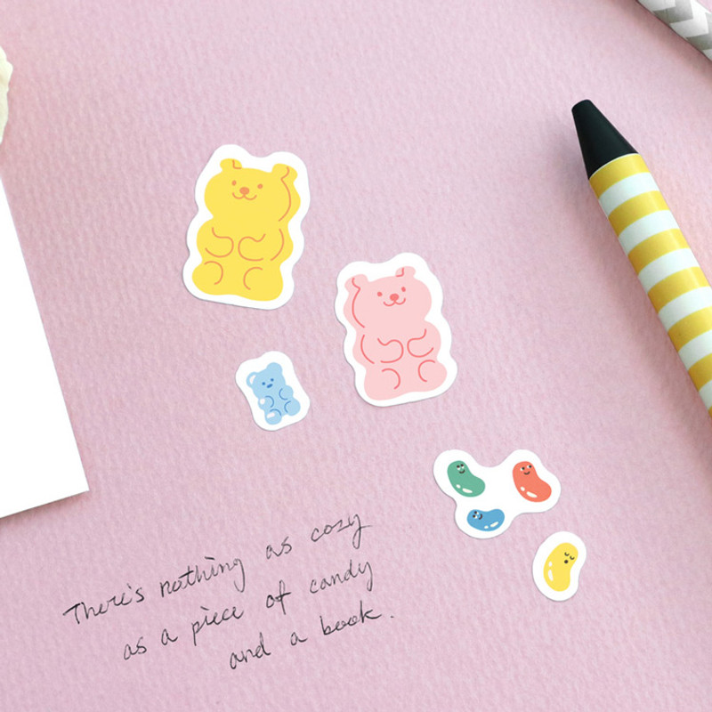 Usage example - ICONIC Diary deco sticker 9 sheets in one set ver10