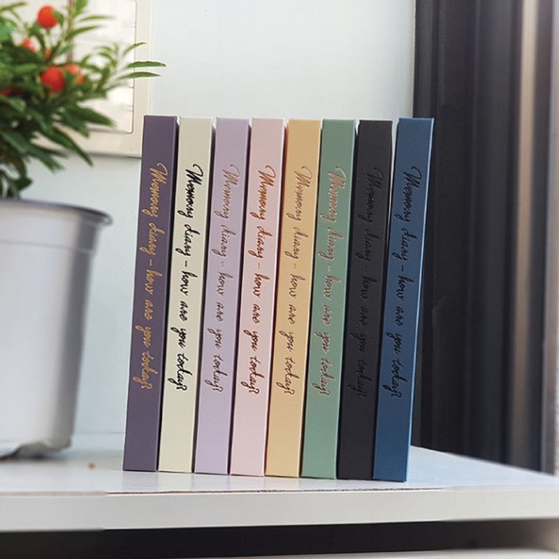 ICIEL How are you today dateless 180 daily diary journal  ICIEL How are you today dateless 180 daily diary journal