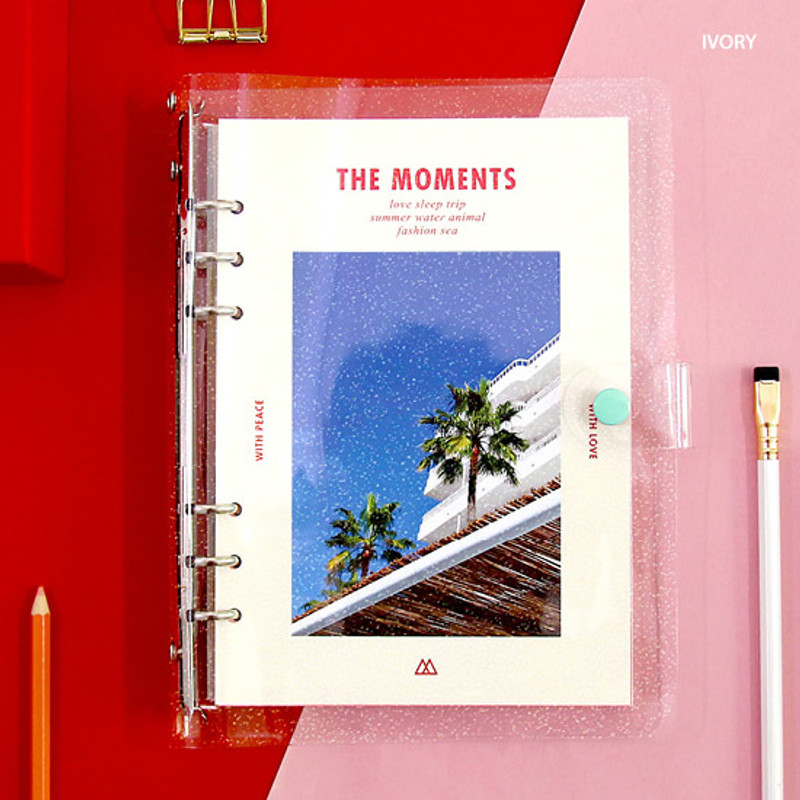 Ivory - Second Mansion Moment A5 6ring dateless weekly diary planner Ivory - Second Mansion Moment A5 6ring dateless weekly diary planner