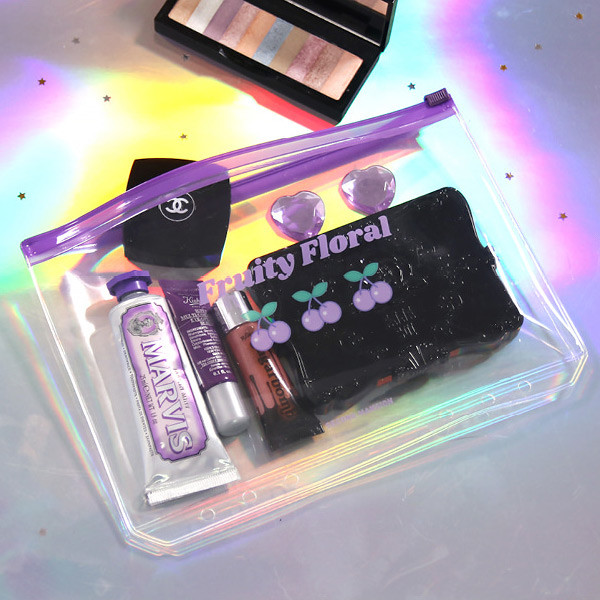 berry berry - Second Mansion Retro mood 6-ring A5 zip lock pouch bag