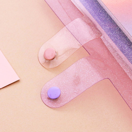 Snap button - Second Mansion Damwha 6-ring A5 size grid notebook