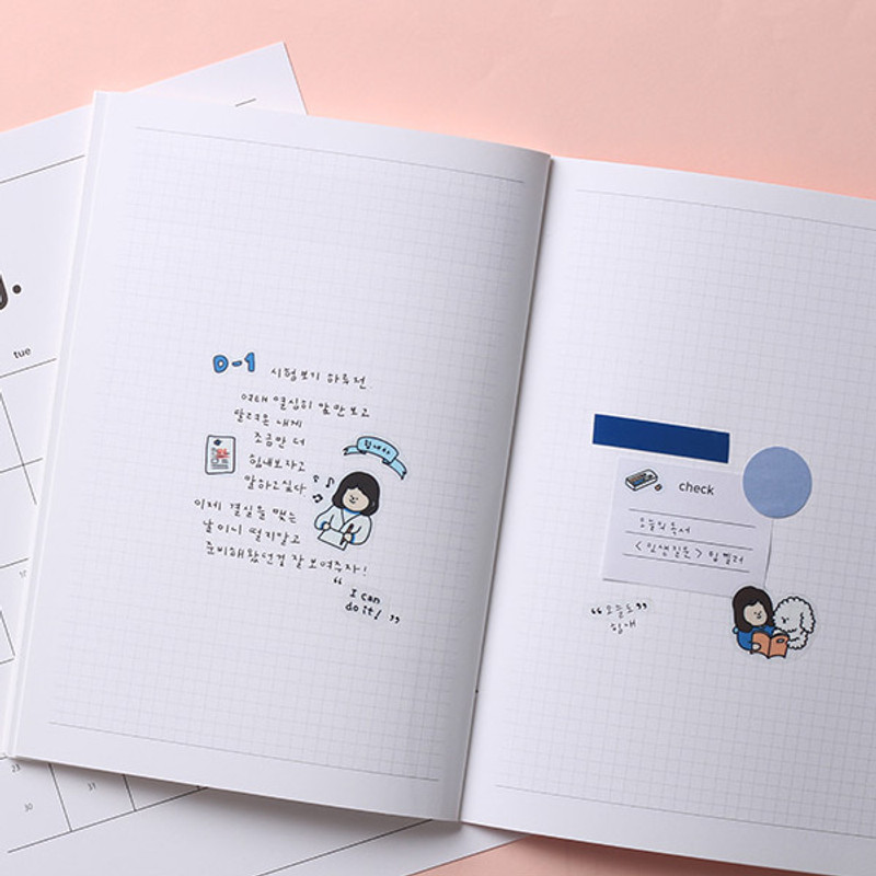 Usage example - Dash And Dot Girl's day clear deco sticker