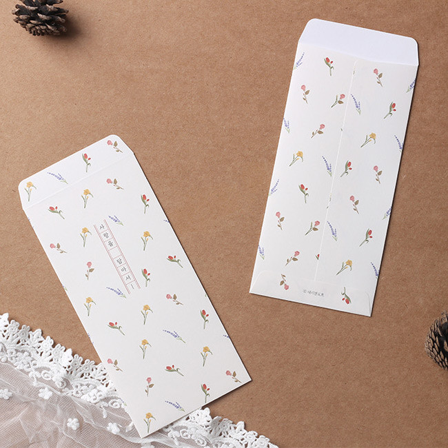 Dash And Dot Vintage mood thanks 5 envelopes set