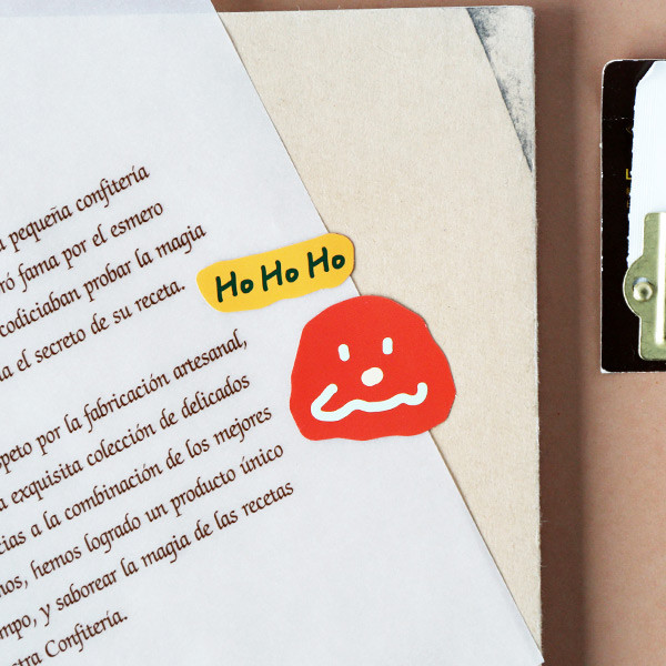 Usage example - ROMANE MonagustA removable deco sticker 2 sheets set