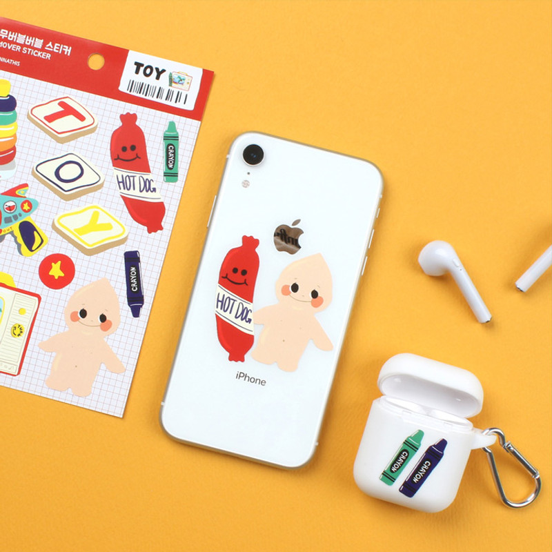 Usage example - Wanna This Removable waterproof paper deco sticker Usage example - Wanna This Removable waterproof paper deco sticker