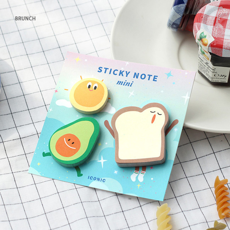 Brunch - Iconic Mini buddy sticky note memo set Brunch - Iconic Mini buddy sticky note memo set