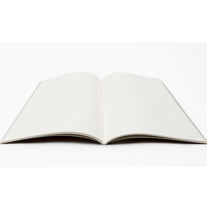 Opens flat - Bookfriends World literature lined school study notebook  Opens flat - Bookfriends World literature lined school study notebook