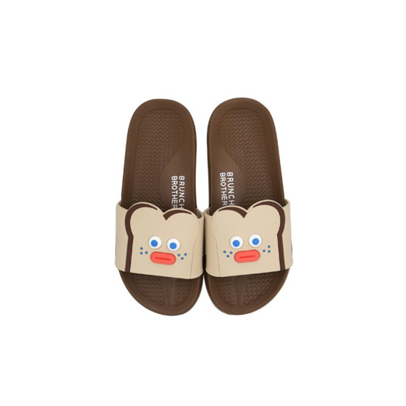 ROMANE Brunch Brother popeye toast slide slipper sandal ROMANE Brunch Brother popeye toast slide slipper sandal
