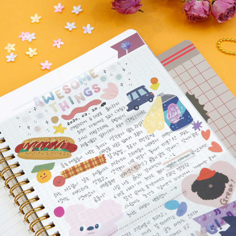 Grid page - Oh-ssumthing O-ssum spiral lined grid blank notebook Grid page - Oh-ssumthing O-ssum spiral lined grid blank notebook