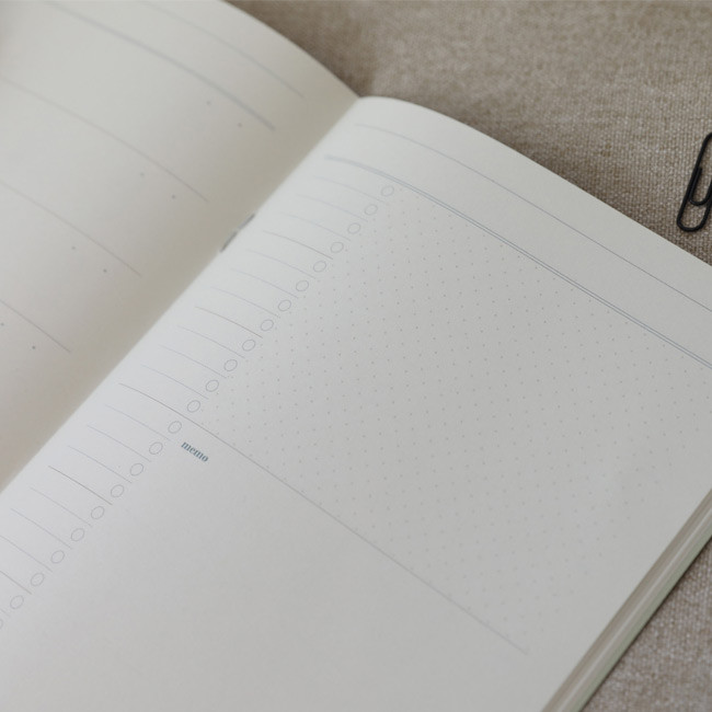 Daily - Oh-ssumthing O-ssum A5 cornell lined daily grid blank notebook