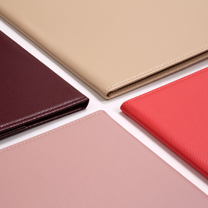 Synthetic leather - Monopoly Grand new classy A-pocket file folder pouch bag