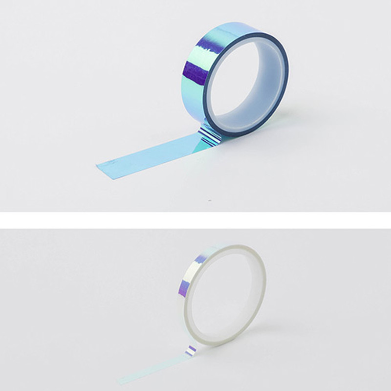 Cobalt sea - O-ssum Shiny aurora masking craft decoration tape set Cobalt sea - O-ssum Shiny aurora masking craft decoration tape set