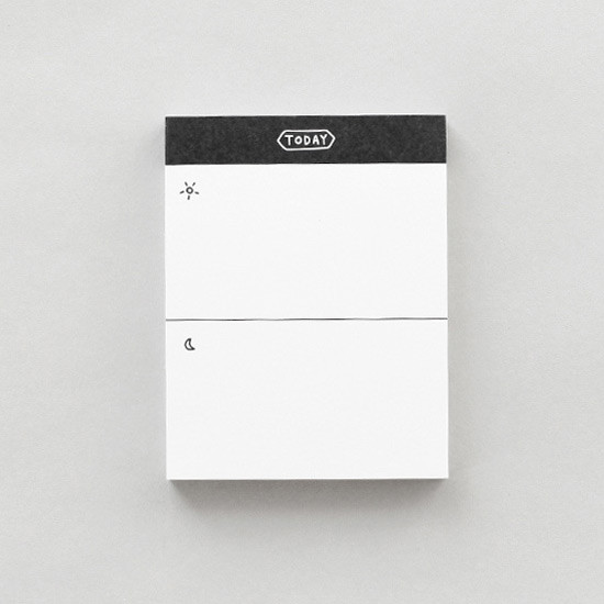 Today - 2NUL Drawing memo checklist weekly plan notes notepad