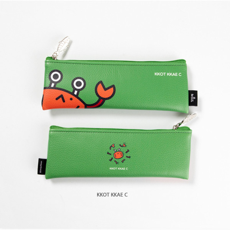 Kkot kkae c - DESIGN IVY Ggo deung o friends zipper pencil case ver2