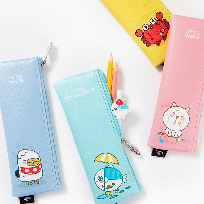 DESIGN IVY Ggo deung o friends zipper pencil case ver2 DESIGN IVY Ggo deung o friends zipper pencil case ver2