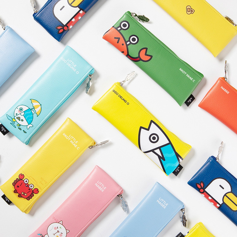 DESIGN IVY Ggo deung o friends zipper pencil case ver2