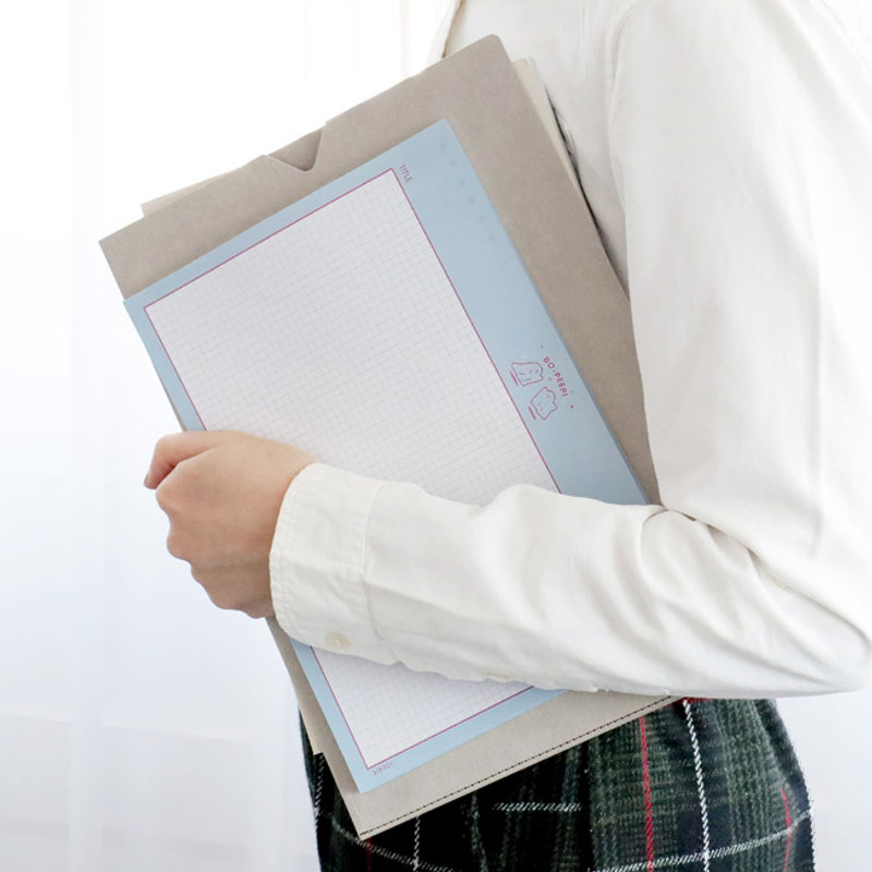 B5 size - ICONIC Buddy B5 size grid notes memo notepad