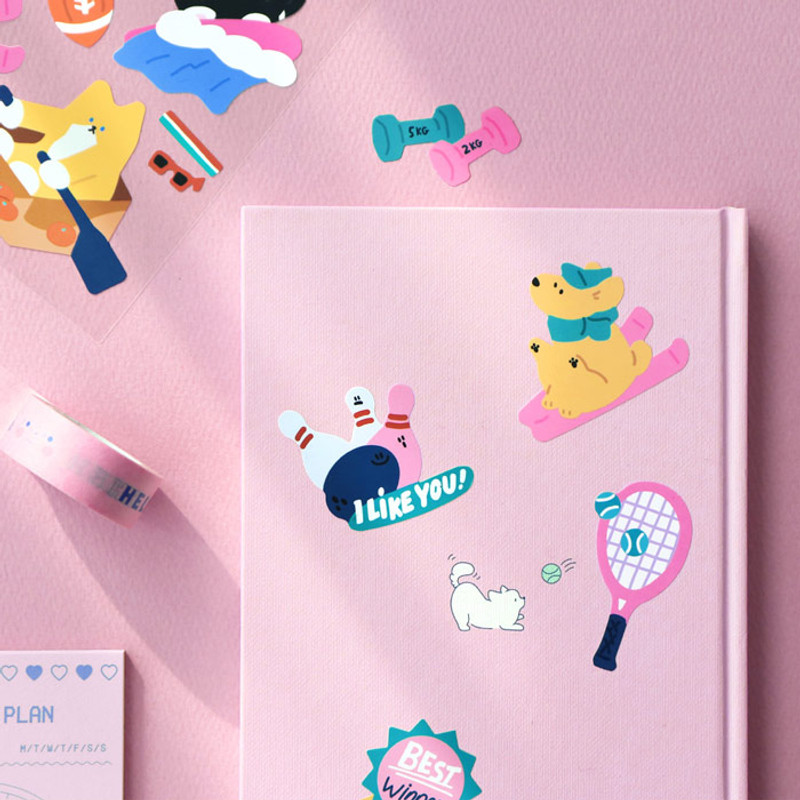 Usage example - ICONIC Merry removable craft decoration sticker Usage example - ICONIC Merry removable craft decoration sticker