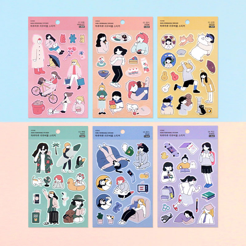 ICONIC Haru removable craft decoration sticker