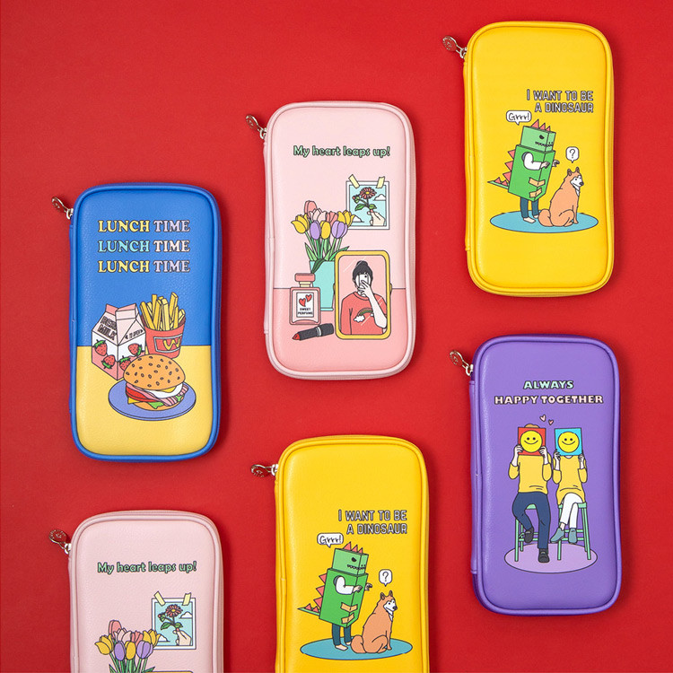 Usage example - Ardium Colorpoint flat zip pencil case pouch