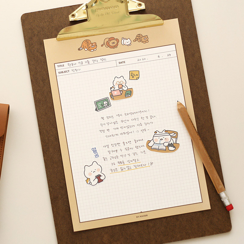 Stretch - Nacoo Annyang B5 Grid And Lined Memo Notepad