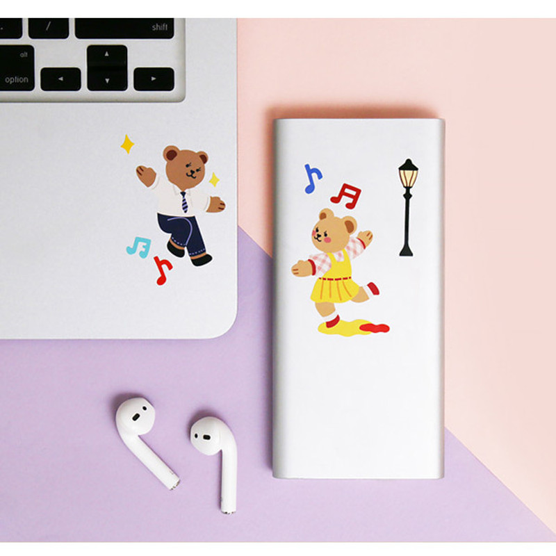 Usage example of Project daily life my juicy bear removable sticker Usage example of Project daily life my juicy bear removable sticker