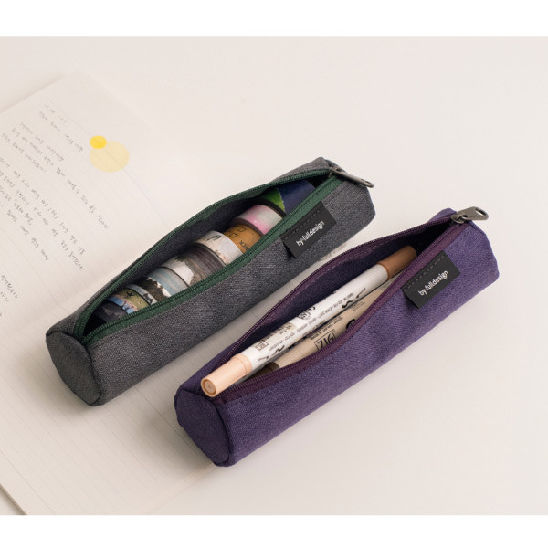 Usage example - Byfulldesign Tiny but Big tube zipper pencil case 