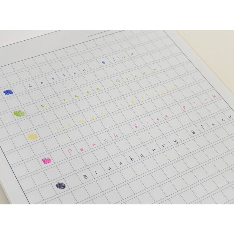 Color - MONAMI 153 Aroma knock retractable ballpoint pen set