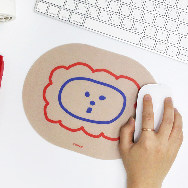 Usage example - ROMANE Brunch Brother desk mouse pad