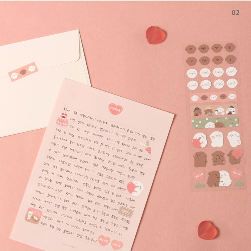 02 - Dash And Dot Mongle Mongle removable sticker seal 02 - Dash And Dot Mongle Mongle removable sticker seal