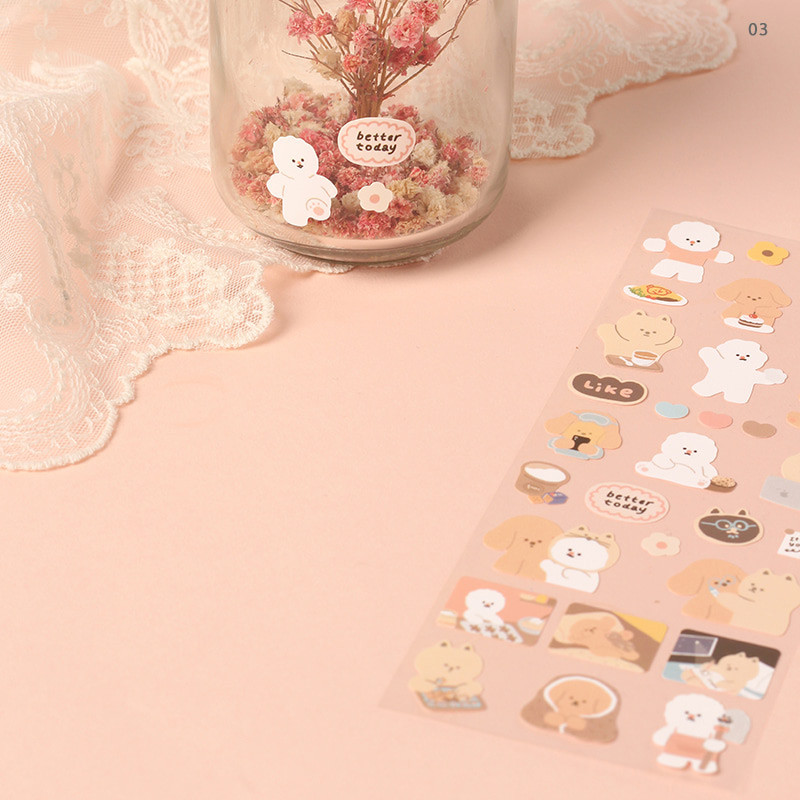 03 - Dash And Dot Mongle Mongle removable sticker seal 03 - Dash And Dot Mongle Mongle removable sticker seal