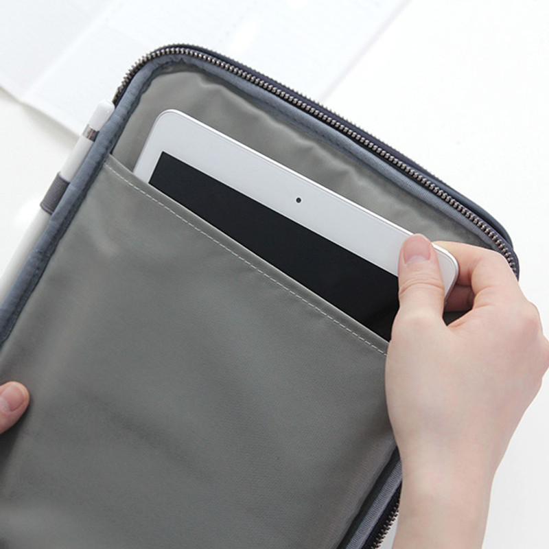 Main compartment - GMZ The Memo iPad tablet PC 11 inches sleeve pouch case Main compartment - GMZ The Memo iPad tablet PC 11 inches sleeve pouch case