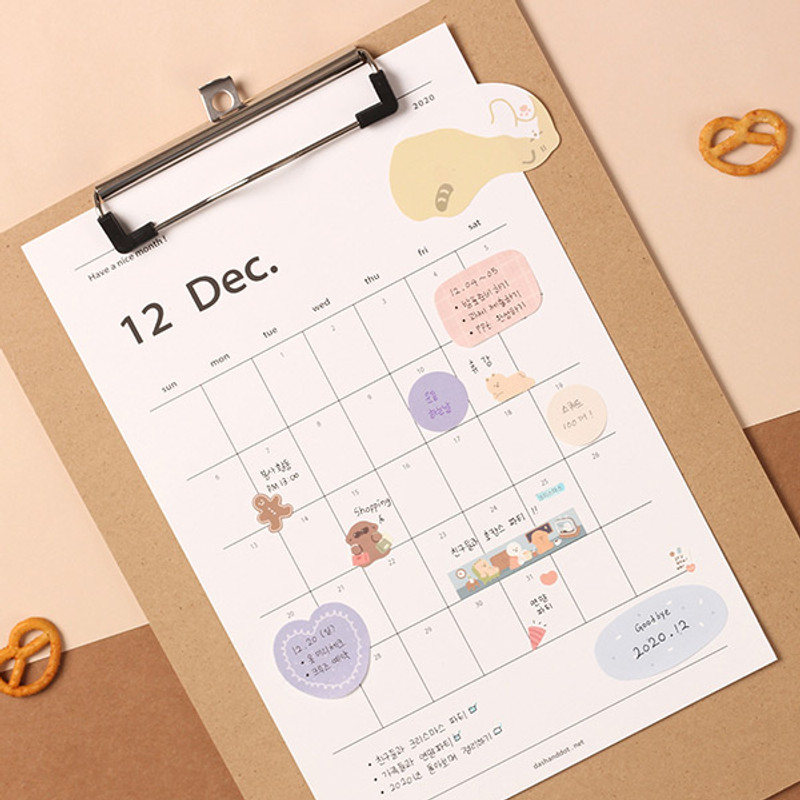 Usage example - Dash And Dot Dream sticky notes memo pad