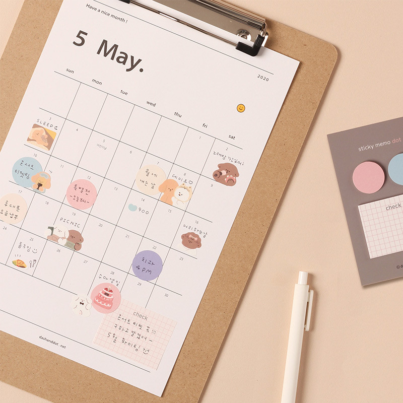 Usage example - Dash and Dot And dots memo notes sticky notepad ver3 Usage example - Dash and Dot And dots memo notes sticky notepad ver3
