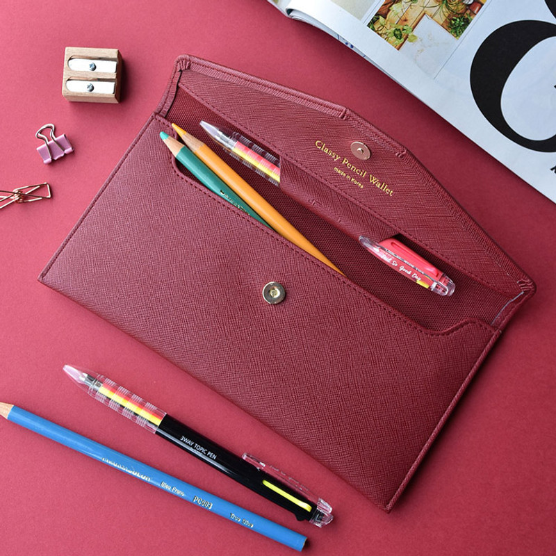 Play Obje Classy synthetic leather wallet pencil case Play Obje Classy synthetic leather wallet pencil case