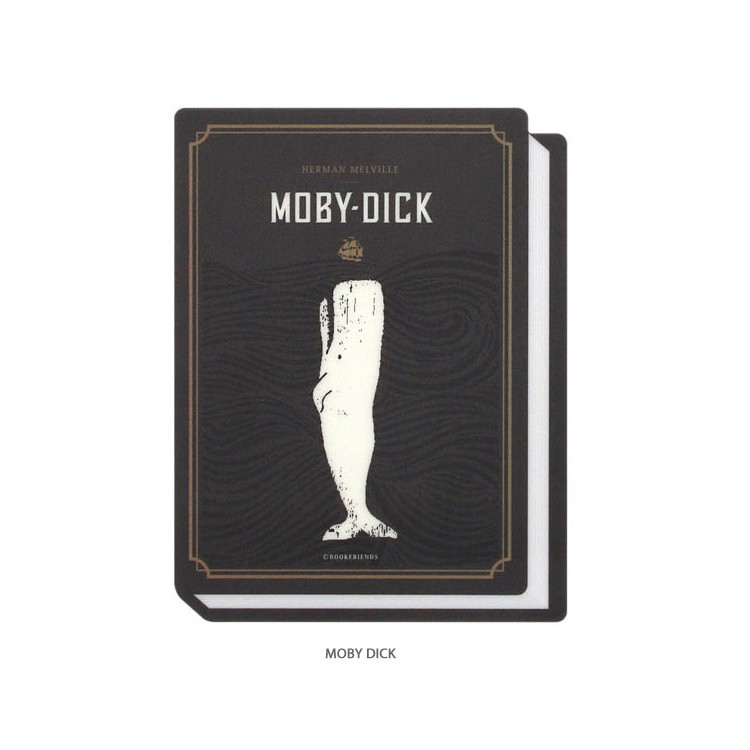 Moby Dick - Bookfriends World literature book cover mouse pad