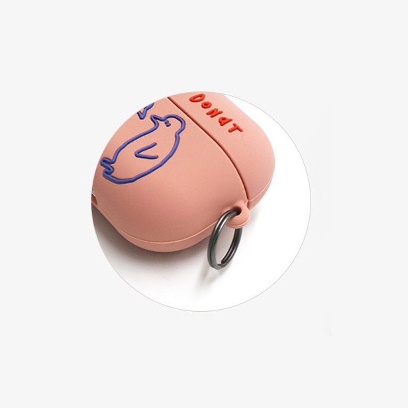 comes with a key ring - ROMANE Donat Donat wild AirPods Pro silicone case cover