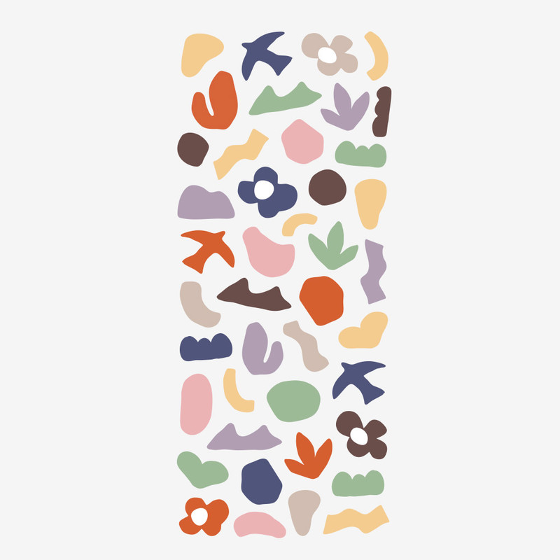 Dailylike Mural removable paper diary deco sticker seal Dailylike Mural removable paper diary deco sticker seal