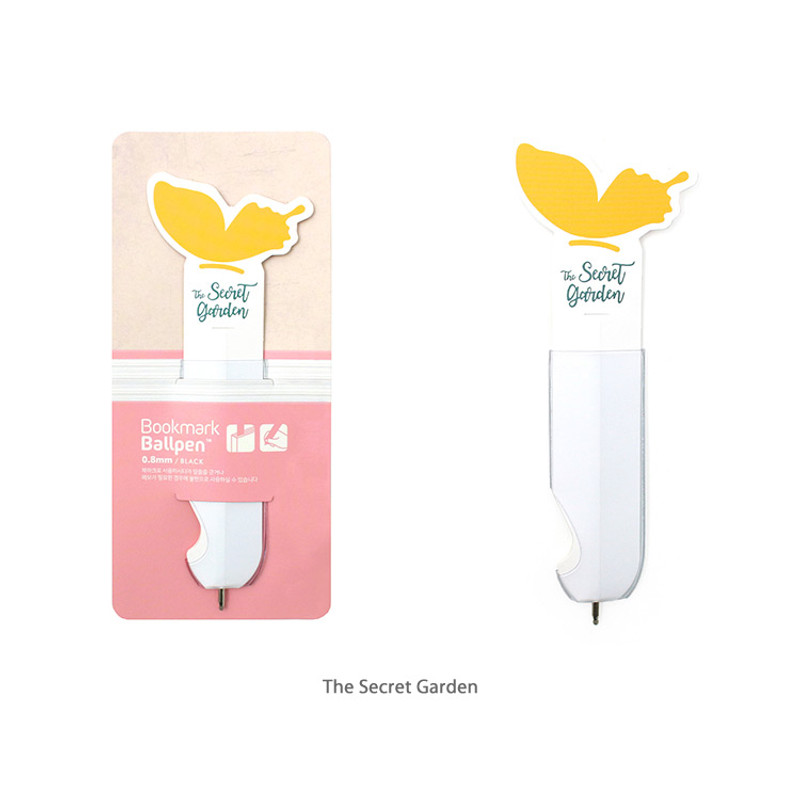 The Secret garden - Bookfriends World literature 0.8mm slim bookmark pen The Secret garden - Bookfriends World literature 0.8mm slim bookmark pen
